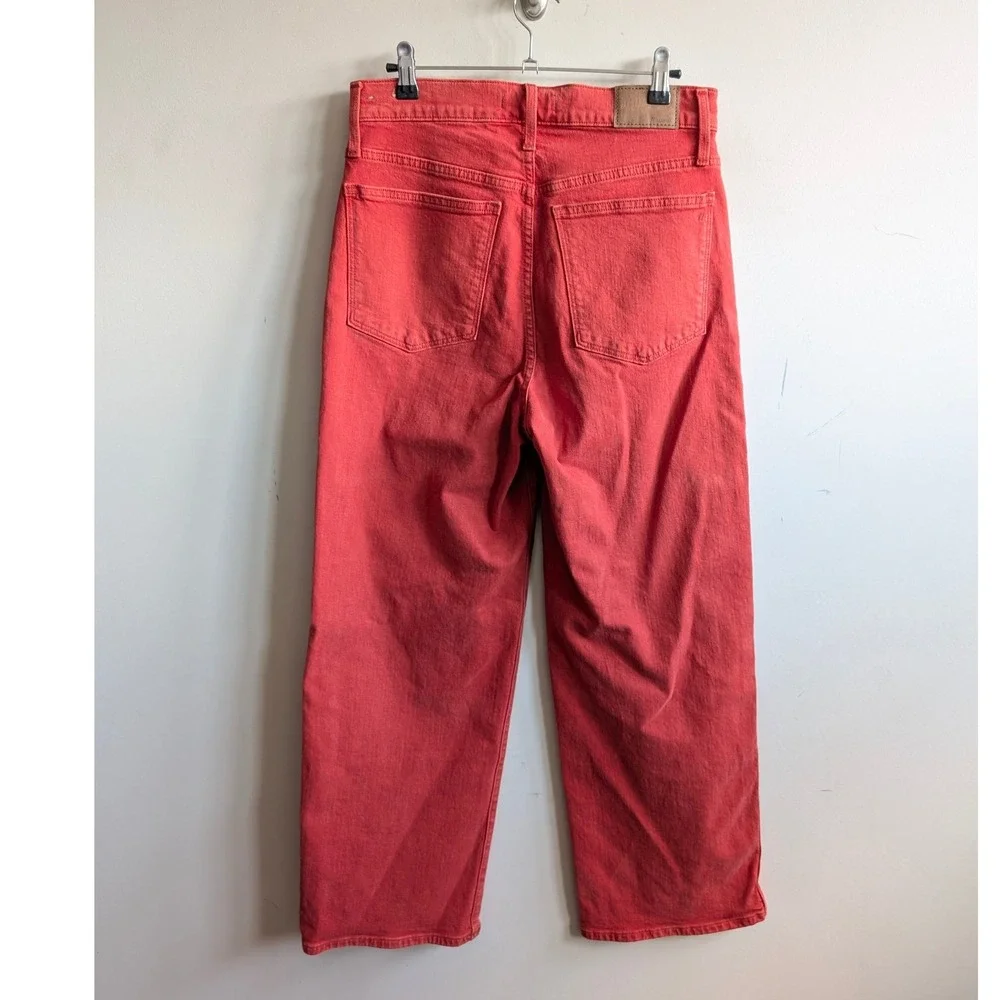 Madewell The Perfect Vintage Wide-Leg Jean: Garment-Dyed Edition Size 28 OR5767